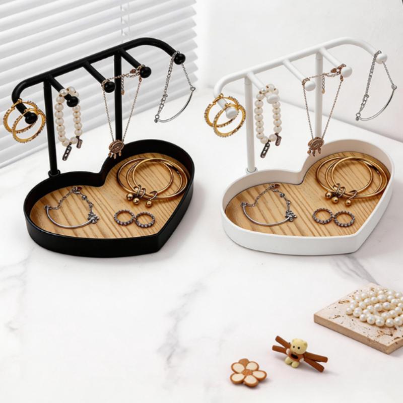 Jewelry Organizer Display Stan - Wood Ring Blank ulasan dan harga