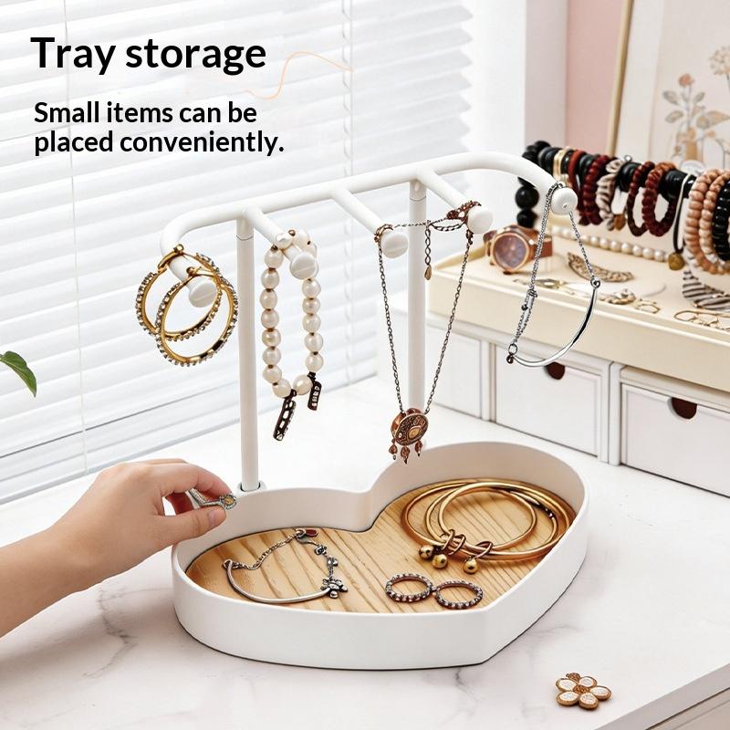 Jewelry Organizer Display Stan - Wood Ring Blank ulasan dan harga