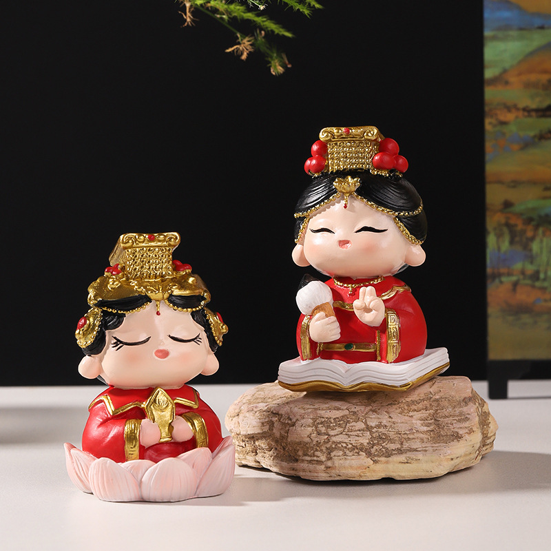 Chinese Style Mazu Resin Figur - Crafting Resin ulasan dan harga